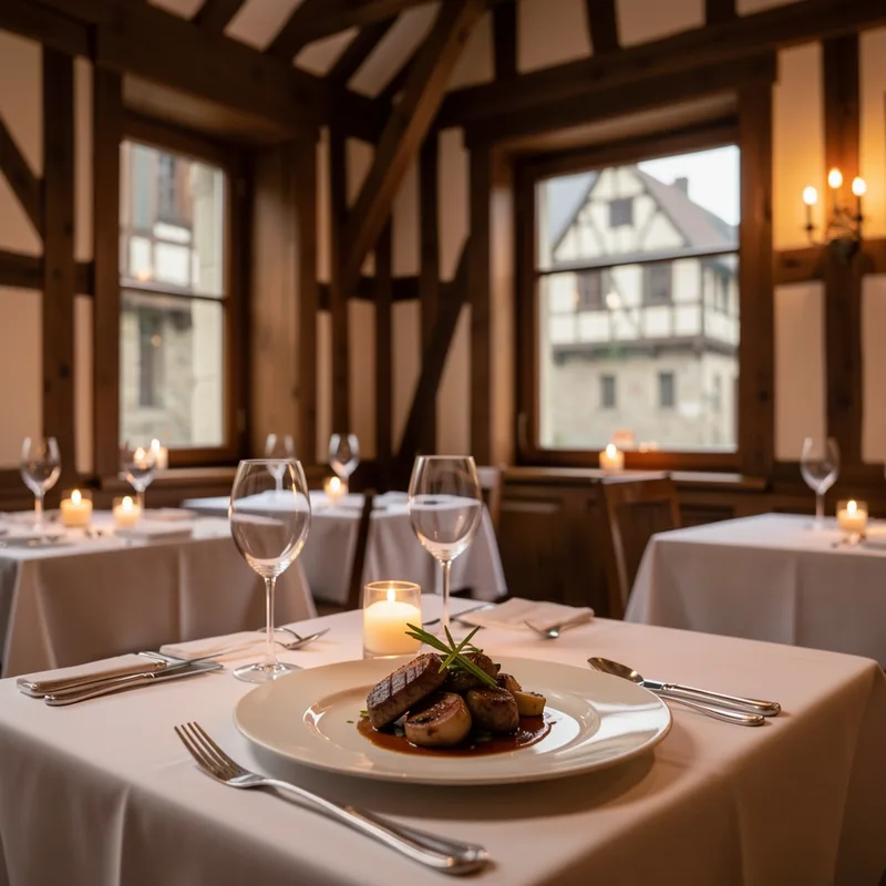 Restaurant gastronomique Obernai : 2 étoiles, menus et prix 2026